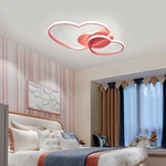 Modern 36W Led Heart-shaped Ceiling Light Acrylic Surface-mount For Bedroom. Fixed Price $49.02.