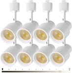 Dimmable 10W Led Track Lighting Heads 3000K Warm White - 8 Pack. Fixed Price $141.99.