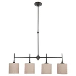 Sea Gull 66952-710 Four Light Island Pendant, Burnt Sienna. Fixed Price $100.00.