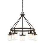 Designers Fountain Jaxon Light Chandelier Oil Rubbed Bronze 90685-ORB. Fixed Price $234.99.