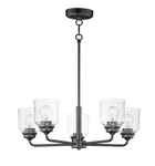 Maxim 12266CD Black Acadia 5-LIGHT 26"W Chandelier. Fixed Price $224.00.