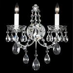 Vintage Schonbek Crystal Chandelier 1586-20 Light Gold Tone Wall Sconce. Fixed Price $695.00.