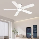 Gjeg Ceiling Fans With Lights, 52 Inch Low Profile And.... Fixed Price $87.09.