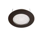 Nicor Lighting 6 Inch Oil-rubbed Bronze Recessed Shower Trim With Glass Fresn.... Fixed Price $50.96.