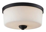 Bellevue ZCF37100 Paula Light 14"W Flush Mount Drum Ceiling - Bronze. Fixed Price $108.00.