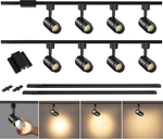 Modern 8-LIGHT Led Track Lighting Kit With 6.6FT Rail & Canopy, 3000K. Fixed Price $249.99.