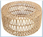 Bestoyard Handwoven Straw Rope Lampshade, 12 X 6 Inch Rustic Ceiling E27.... Fixed Price $22.65.