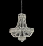 New 12 Lts Luxury French Empire Chandelier Crystal European Style Chrome D24". Fixed Price $349.00.