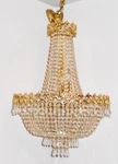 Schonbek Lumiare 10 Bulb Chandelier With 1615 Hanging Crystals, Vintage. Fixed Price $922.00.