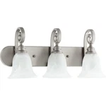 Quorum Lighting Bryant 3-LIGHT Bath Vanity Classic Nickel Elegant Transition. Fixed Price $89.99.