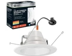 Commercial Electric 6"TITLE 20 Adjustable Cct Integrated Led Recessed Light Trim. Fixed Price $17.90.