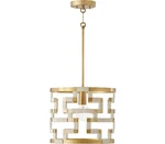 Capital Hala Pendant, 1-LIGHT 100 Watts Bleached Natural Jute And Patinaed Brass. Fixed Price $221.89.