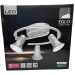 Eglo Jumilla Led 3-LIGHT Dimmable 1-PIECE Ceiling Or Wall Matte Nickel New. Fixed Price $32.95.