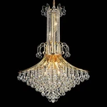 Elegant Lighting Toureg 35" Wide Gold 16-LIGHT Crystal Chandelier. Fixed Price $1334.00.