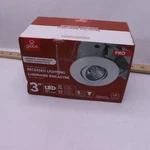 Globe Electric Swivel Round Trim Recessed Lighting Kit White 3 90679. Fixed Price $6.06.
