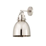 Innovations Newton Metal Bell Lt 8" Wall Sconce, Pn/pnm 410-1W-PN-M412-8PN. Fixed Price $301.40.