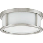 Nuvo Odeon Light 13" Flush Dome W/ Satin White Glass 60-2859. Fixed Price $228.00.