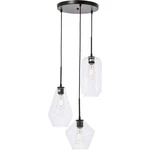 Living District LD2268BK Gene Light 17.3 Inch Black Pendant Ceiling. Fixed Price $278.00.