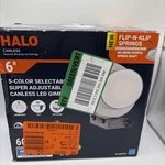 Halo Canless Led Gimbal Light 5-COLOR Selectable 60W HLA609FS5 New. Fixed Price $29.99.