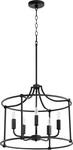 Textured Black Five Light Nook From The Olympus Collection. Fixed Price $522.00.