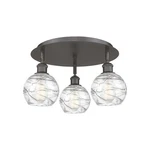 Innovations Lighting 516-3C-9-18 Athens Deco Swirl Flush Oil Rubbed. Fixed Price $448.80.