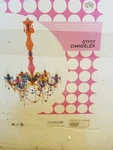 New Gypsy Chandelier Boho 6 Light Arms Multi Coloured LM241 Girl's Room Pink. Fixed Price $165.00.