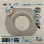 Nicor DLR56612120SWH V6 Cct Selectable 1200LM Smooth Retrofit Downlight. Fixed Price $19.95.