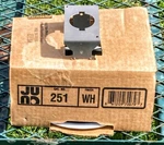 Juno Lighting 251-WH-NEW / 251WHNEWSTYLE (new Box). Fixed Price $14.99.