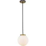 Z-lite 477P10-MB-OBR Parsons Pendant Matte Black And Olde Brass. Fixed Price $168.30.