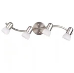 Canarm Jasper 27 In. 4-LIGHT Brushed Pewter Track Lighting Fixture With.... Fixed Price $29.99.