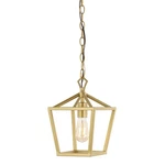 Jonathan Lighting JYL7618 Oslin 8"W Led Mini Pendant - Gold. Fixed Price $96.17.