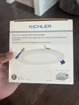 Kichler 5 In. Round Slim White 2700K Integrated Led Canless Recessed Light Kit. Fixed Price $19.99.