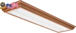 Lithonia Lighting Cambridge 4 Foot Led Kitchen Fixture Linear Flush. Fixed Price $217.47.