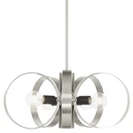 Livex Lighting 46425 Modesto 24"W Chandelier - Nickel. Fixed Price $525.96.