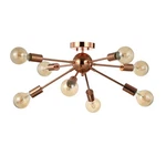 Jonathan Lighting JYL7459A Copper 8 31"W Led Semi-flush. Fixed Price $123.20.