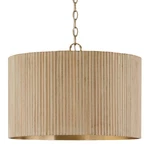 Capital Lighting 350741 Donovan 20"W Wood Pendant - White Wash / Matte. Fixed Price $494.40.
