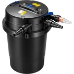 2640GPH Auto-cleaning Pressurized Bio Pond Filter & 18W Light Timer For Koi. Fixed Price $148.96.