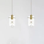 Elegant Hana 1 Light 7 Inch Gold Pendant Ceiling. Fixed Price $60.00.
