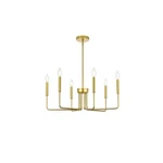 Elegant Lighting Willa 26"L Pendant, Brass - LD742D26BRA. Fixed Price $172.00.