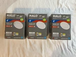 (3) Halo HLBSL4069FS351EMWR Led Canless Downlight Ultra Thin. Fixed Price $34.95.