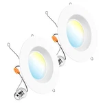 Sunco 6 Inch Led Recessed Cct One (2700K, 3000K, 3500K, 4000K, 5000K). Fixed Price $35.99.