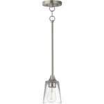 Maxim Lighting 92880CLSN Hudson Mini Pendant Satin Nickel. Fixed Price $74.80.
