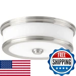 Progress Lighting P350085-009-30 Bezel Led Flush Mount Grey. Fixed Price $168.97.