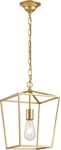 Anjiadengshi Lantern Pendant Light Iron Cage E26 CL012SBG-GOLDEN. Fixed Price $84.29.
