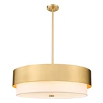 Z-lite Counterpoint 6 Light Pendant, Modern Gold/white 495P32-MGLD. Fixed Price $744.99.
