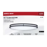 Nuvo 62-1981 Glamour Led Black 32" Flush Mount Light Color Changing. Fixed Price $203.99.