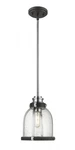 Z Lite Burren 8.75" Matte Black And Chrome Pendant Ceiling Light 337MP-MB+CH. Fixed Price $139.92.