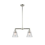 Innovations 2-L Sm Cone 22" Chandelier, Series, 209-PN-G62. Fixed Price $431.20.