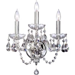 Quorum Bohemian Katerina Light Wall Bracket, Chrome 631-3-514. Fixed Price $280.00.