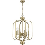 Craftmade 50536-SB Bolden Foyer Pendant Satin Brass. Fixed Price $300.24.